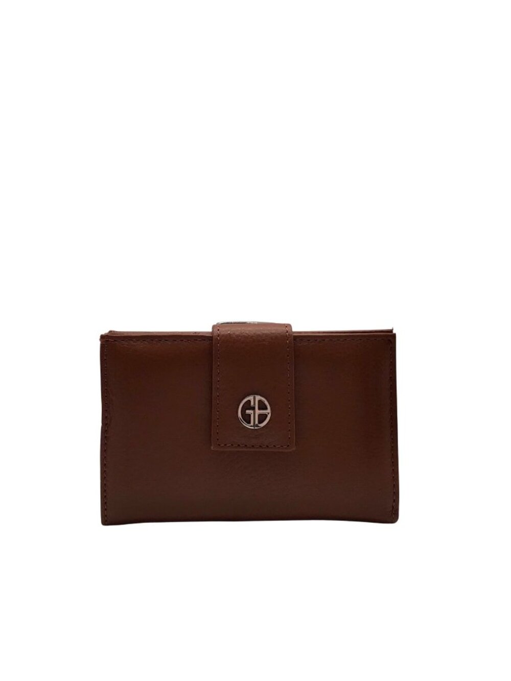 Giani Bernini Indexer Cognac Leather Wallet